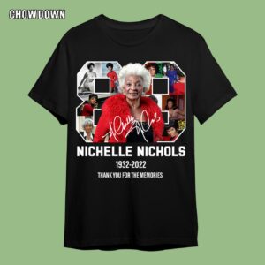 Nichelle Nichols Thank You For The Memories Signature Shirt