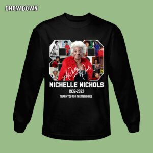 Nichelle Nichols Thank You For The Memories Signature Sweatshirt