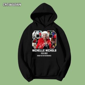 Nichelle Nichols Thank You For The Memories Signature Hoodie