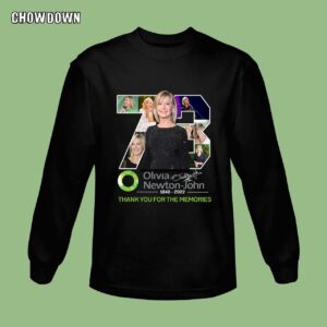 Olivia Newton-John Thank You For The Memories Signature Sweatshirt