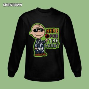 Peanuts Charlie Brown Here for the Candy Sweatshirt