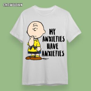 Peanuts Charlie Brown My Anxieties Have Anxieties T-Shirt