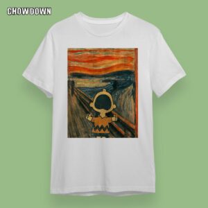 Peanuts Charlie Brown Scream Artsy Premium T-Shirt