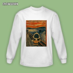 Peanuts Charlie Brown Scream Artsy Premium Sweatshirt