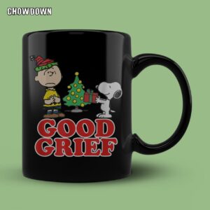 Peanuts Good Grief Charlie Brown Holiday Mug