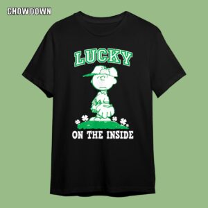 Peanuts St Patrick's Day Charlie Brown Lucky T-Shirt