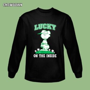 Peanuts St Patrick's Day Charlie Brown Lucky Sweatshirt