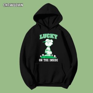 Peanuts St Patrick's Day Charlie Brown Lucky Hoodie