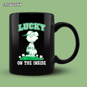 Peanuts St Patrick's Day Charlie Brown Lucky Mug