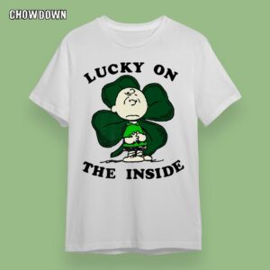 Peanuts Snoopy St. Patrick's Charlie Brown Cheers T-Shirt