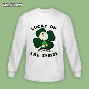 Peanuts Snoopy St. Patrick's Charlie Brown Cheers Sweatshirt