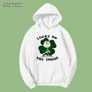 Peanuts Snoopy St. Patrick's Charlie Brown Cheers Hoodie