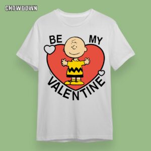 Peanuts Valentine Charlie Brown Heart Shirt