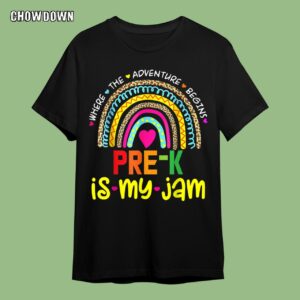 Second 2nd Grade Is My Jam Back To School Rainbow Teachers Students T-Shirt