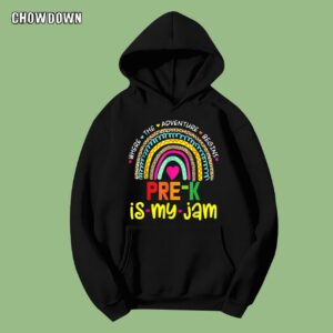 Second 2nd Grade Is My Jam Back To School Rainbow Teachers Students Hoodie