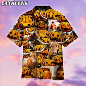 Pumpkin Halloween Hawaiian Shirt