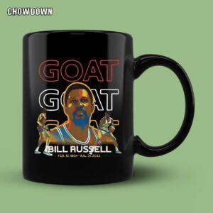 RIP Bill Russell Shirt Goat Goat 1934-2022 Mug