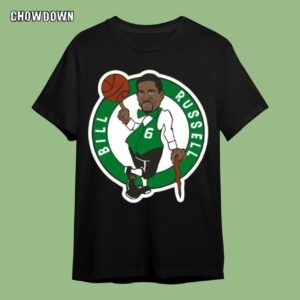 RIP Bill Russell T-Shirt Boston Celtics Team