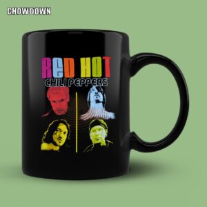 Red Hot Chili Peppers Mug Color Me Peppers