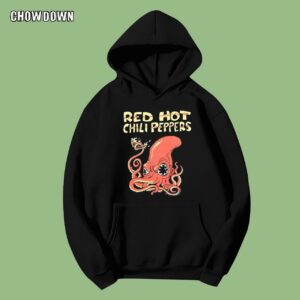 Red Hot Chili Peppers Hoodie Fire Squid