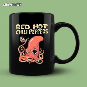 Red Hot Chili Peppers Mug Fire Squid