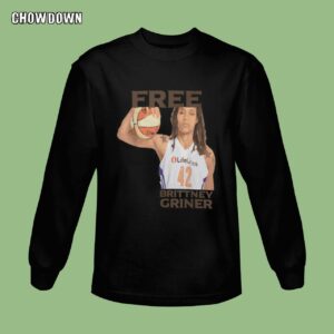 Release Brittney Griner Free Brittney Griner Basketball Sweatshirt