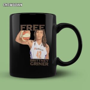 Release Brittney Griner Free Brittney Griner Basketball Mug