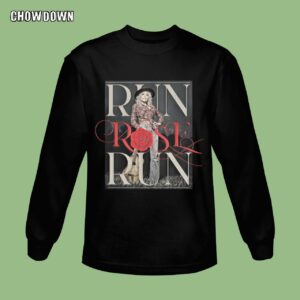 Run Rose Run Guitar Dolly Parton Sweatshirt