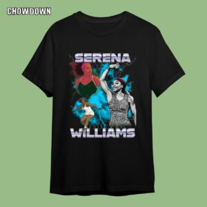 Serena Williams Custom Drawing Tennis Pro T-Shirt