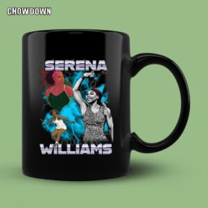 Serena Williams Custom Drawing Tennis Pro Mug