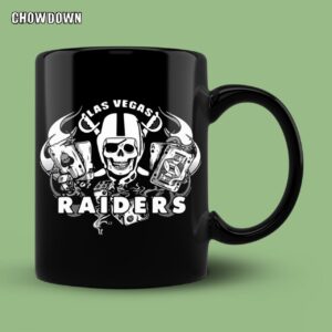 Skull in Las Vegas Raiders Essential Mug