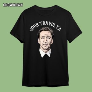 Sports Ed Nicolas Cage As John Travolta Classic T-Shirt