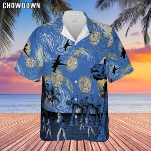 Star Wars Hawaiian Shirt Blue Sky