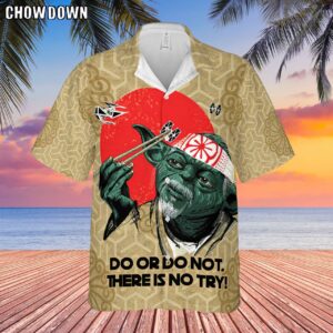 Star Wars Hawaiian Shirt Master Yoda
