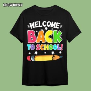 Teachers Students T-Shirt Welcome Back To School First Day of School