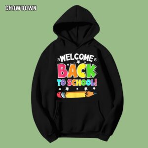 Teachers Students Hoodie Welcome Back To School First Day of School