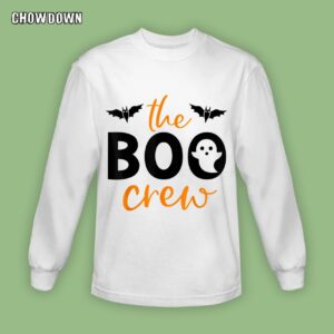 The Boo Crew Shirt Matching Halloween Family Sweatshirt