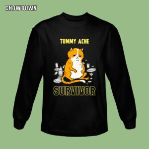 Tummy Ache Survivor Cat Sweatshirt