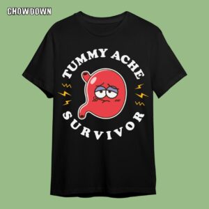 Tummy Ache Survivor Cute Kawaii Stomach T-Shirt