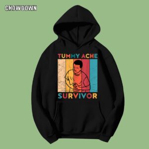 Tummy Ache Survivor Vintage Hoodie