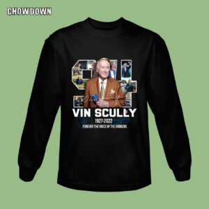 Vin Scully Forever The Voice Of The Dodgers Sweatshirt