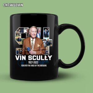 Vin Scully Forever The Voice Of The Dodgers Mug