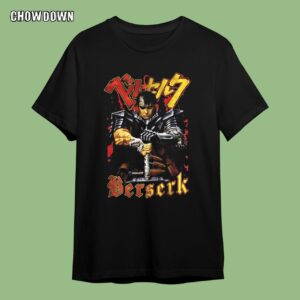 Vintage Berserk Anime Shirt For Man Woman Vintage Shirt Fan Gift