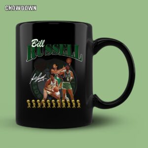 Vintage Bill Russell Signature Mug