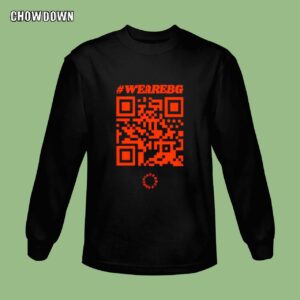 We Are BG QR Code  Free Brittney Sweatshirt