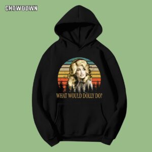 What Would Dolly Do Country Music Guitar Classic Hoodie