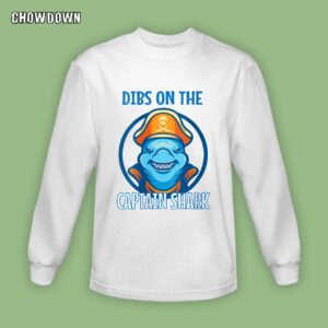 Womens Funny Captain Wife Dibs On The Captain Sweatshirt