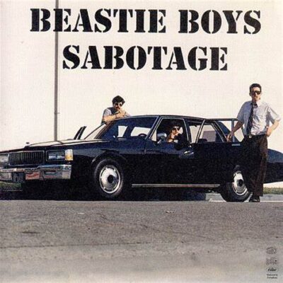 Beastie Boys Poster Sabotage Grand Royal Records