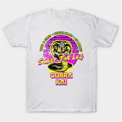 Cobra Kai T-Shirt Cobra Kai No Mercy Sweep the Leg