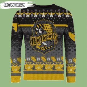 Happy Huffle Days Harry Potter Ugly Christmas Sweater